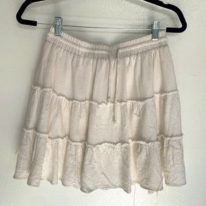 Fun white miniskirt from No Rest for Bridget
